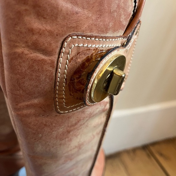 Coach Tan Heeled Boots - Picture 11 of 12